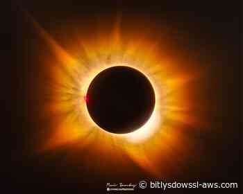 El eclipse solar tuvo una corona dorada que asombró a la NASA