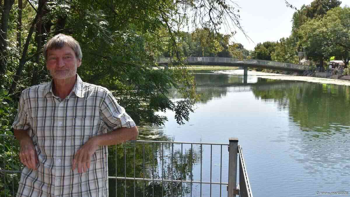 Mit Liegewiese und Kiosk: Er möchte das alte Amperbad wieder aufleben lassen - Vereinsgründung geplant
