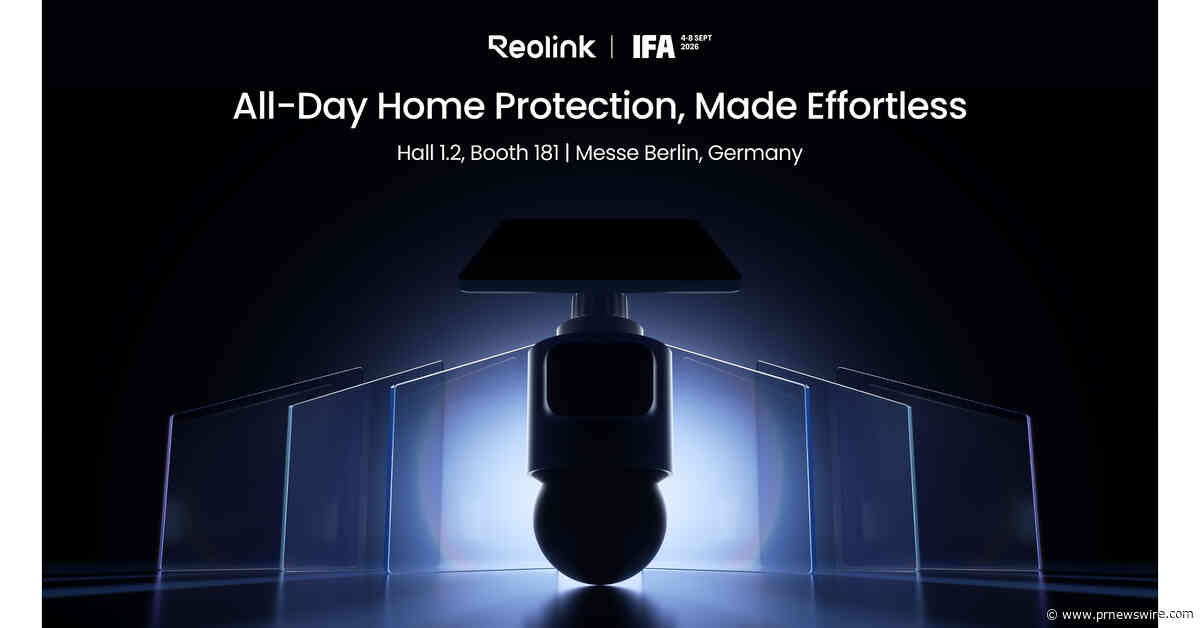 Reolink Expands OMVI Series and Showcases New ReoNeura™ AI Innovations at IFA 2026