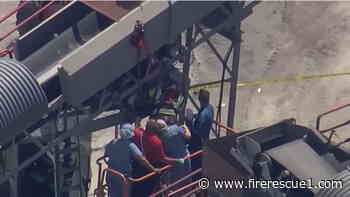 Surgeons called to free worker trapped in conveyor belt at Mass. facility