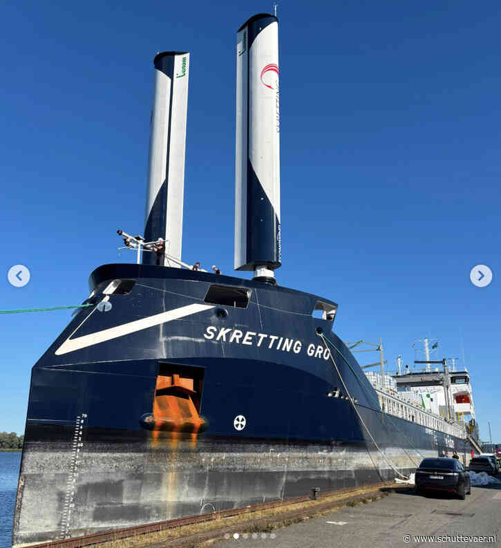 Skretting Gro vaart met VentoFoils van Econowind