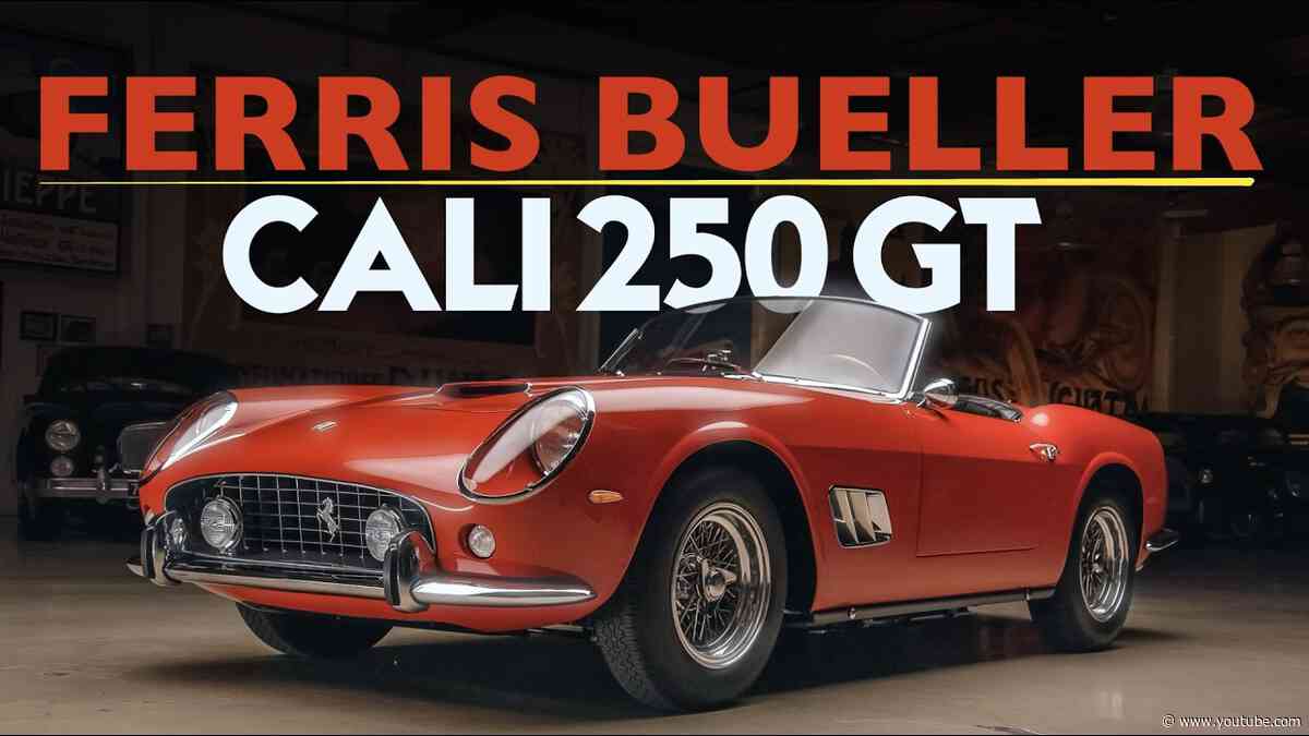 Leno Drives the $18 Million Ferrari 250 GT California Spyder Ferris Bueller Car! | Jay Leno's Garage