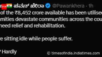 ‘PM CARES? Hardly’: Congress jabs govt for utilising only 0.01% of relief fund
