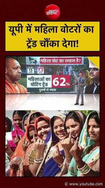Syed Suhail | UP Elections: UP में महिला Voters का ट्रेंड चौंका देगा! | CM Yogi | #upvoters #shorts