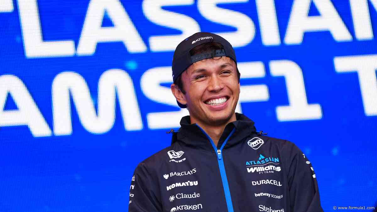 Williams confirm Albon will remain with the team in 2027