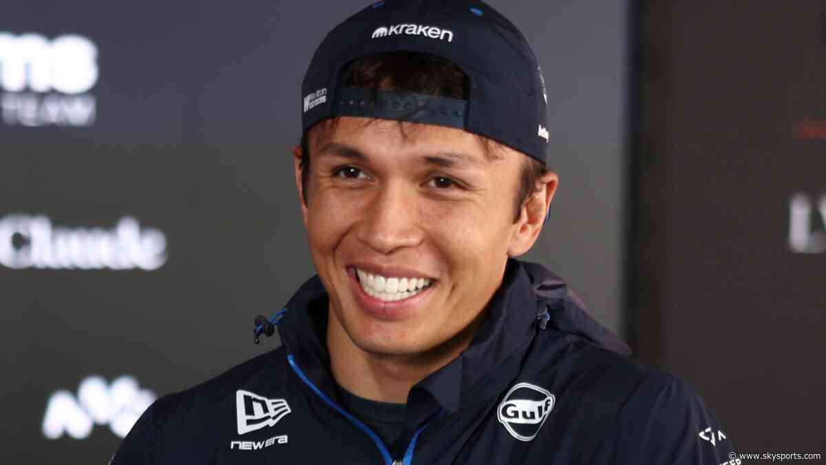 Albon signs one-year contract extension with Williams