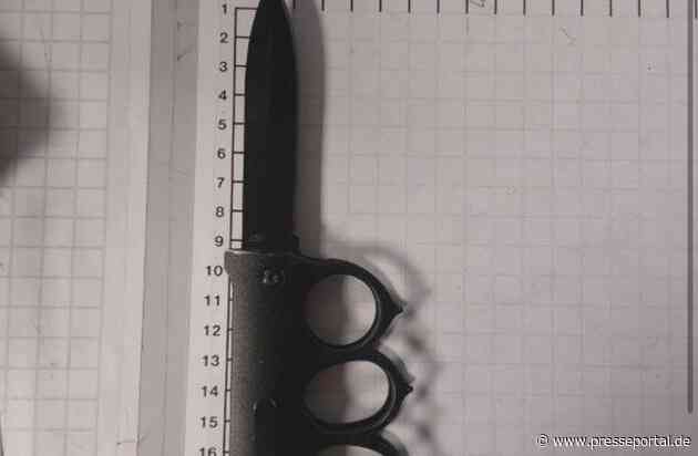BPOL NRW: Nach Fahrtausschluss: Mann leistet Widerstand gegen Bundespolizisten und führt Schlagring mit integriertem Springmesser mit