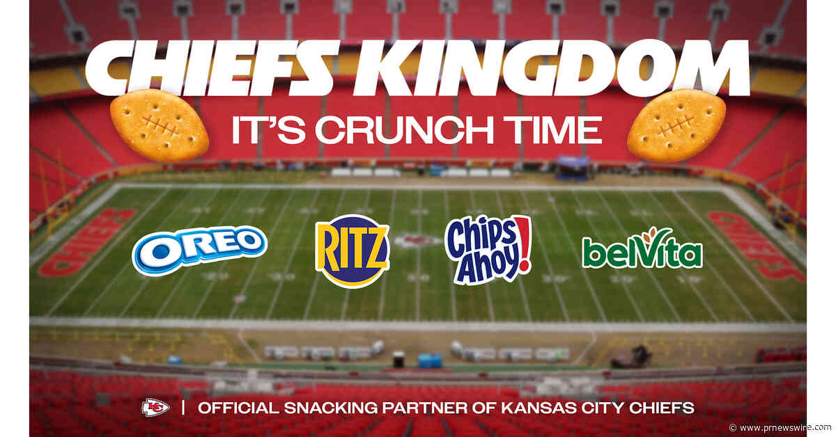 Mondelēz International Named Official Snacking Partner of the Kansas City Chiefs