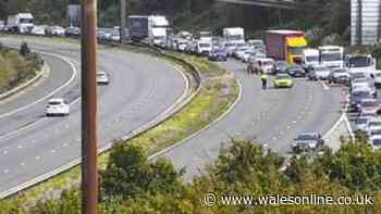 M4 live updates as police incident brings traffic to standstill