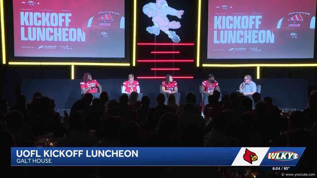 Louisville football fans pack Galt House for annual kickoff luncheon
