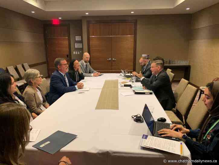 Housing, infrastructure among top issues for Chatham-Kent AMO delegation