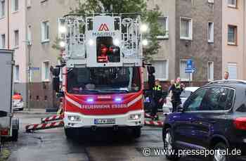 FW-E: Wohnungsbrand in Essen-Frohnhausen - Feuer schnell gelöscht