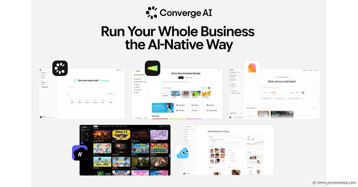 Converge AI Connects Its Specialized AI Products Into One Platform for Business Teams