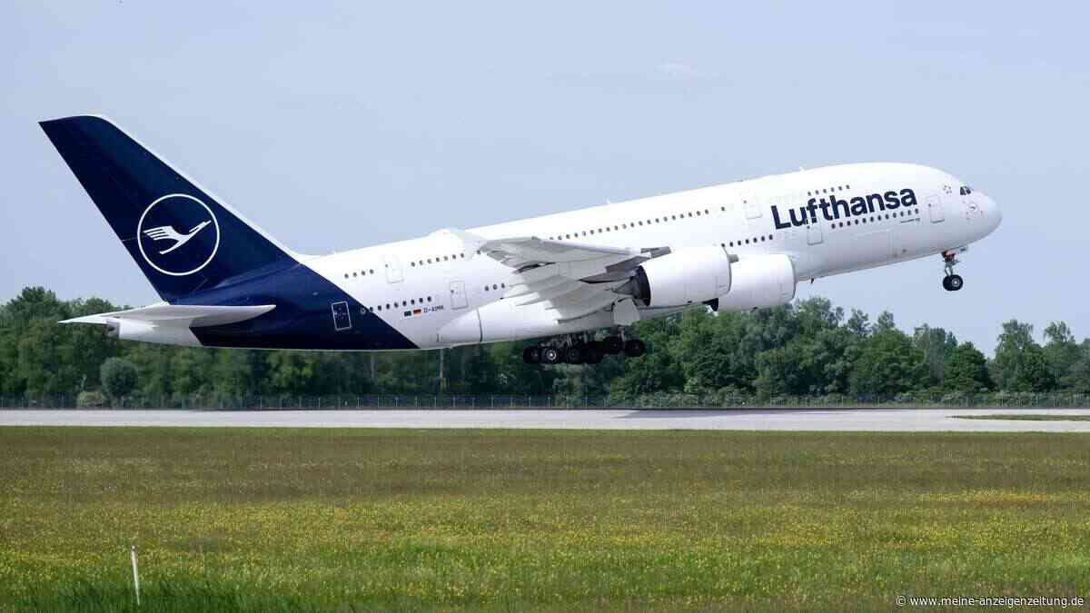 Lufthansa-Airbus setzt bei Landung in München zu früh auf