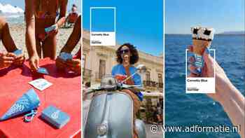 Cornetto en Pantone kleuren zomerfrustraties blauw