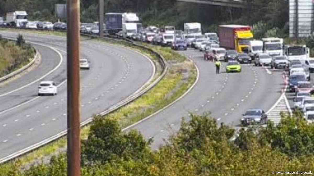 Person taken to hospital after M4 shut in both directions