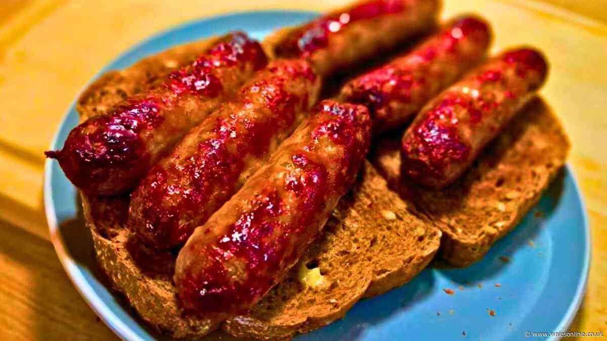 Sausages will be tastier if you stop frying them and use a simpler kitchen cupboard ingredient