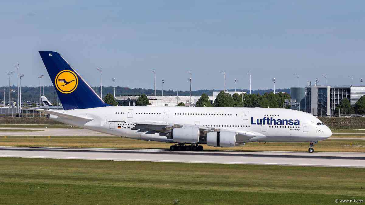 Schaden an "Landebahnbefeuerung": Lufthansa A380-Jet verfehlt Landebahn am Flughafen München