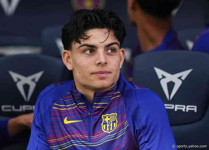 Barcelona teenage prodigy returns to training ahead of Gamper Trophy match