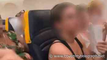 Moment Ryanair passengers 'pass out and throw up' on Malta to Birmingham flight