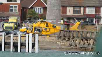 Shoreham - live: Coastguard choppers scrambled to major emergency in West Sussex