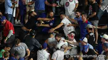 Vicious thugs send MLB game into chaos as they throw barrage of punches in front of screaming fans