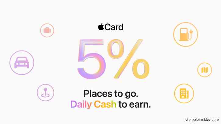 Apple Card users can stack summer savings with 5% Daily Cash travel promotions
