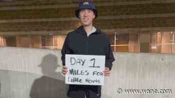 Indiana man begins 300-mile run for pediatric cardiac care