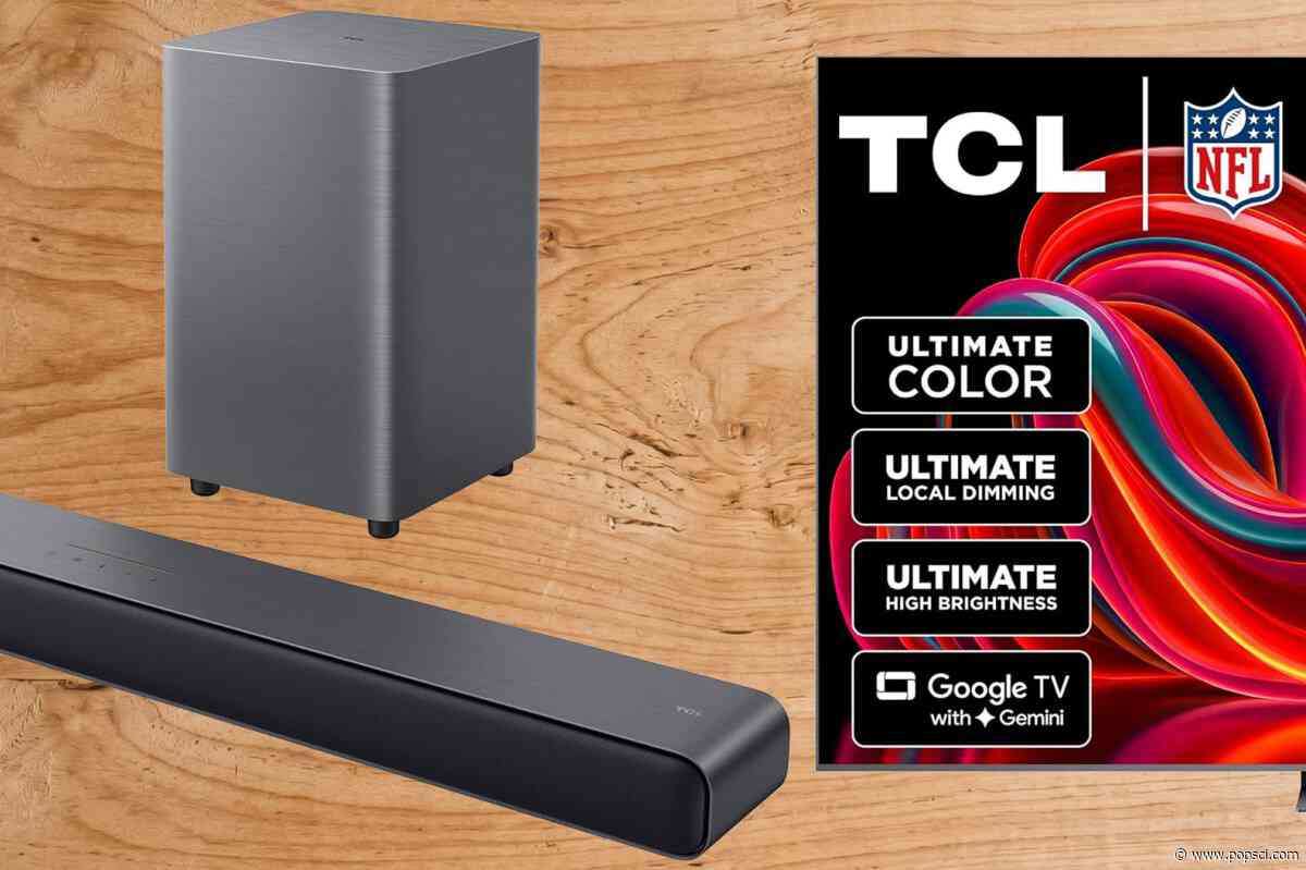 TCL just dropped TVs and soundbars to clearance prices before the football season