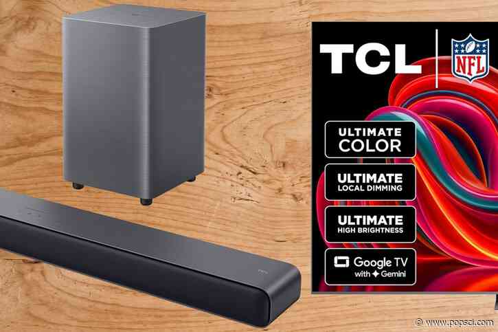 TCL just dropped TVs and soundbars to clearance prices before the football season