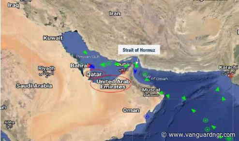 Trump posts map showing Strait of Hormuz as US territory