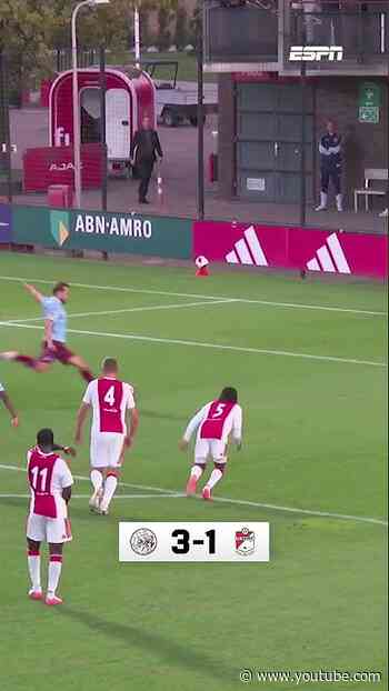 Een 𝐝𝐨𝐞𝐥𝐩𝐮𝐧𝐭𝐞𝐧𝐟𝐞𝐬𝐭𝐢𝐣𝐧 bij Jong Ajax - FC Emmen 🍿🥵