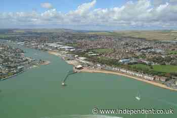 Major emergency services response as four people in difficulty in sea off Sussex coast