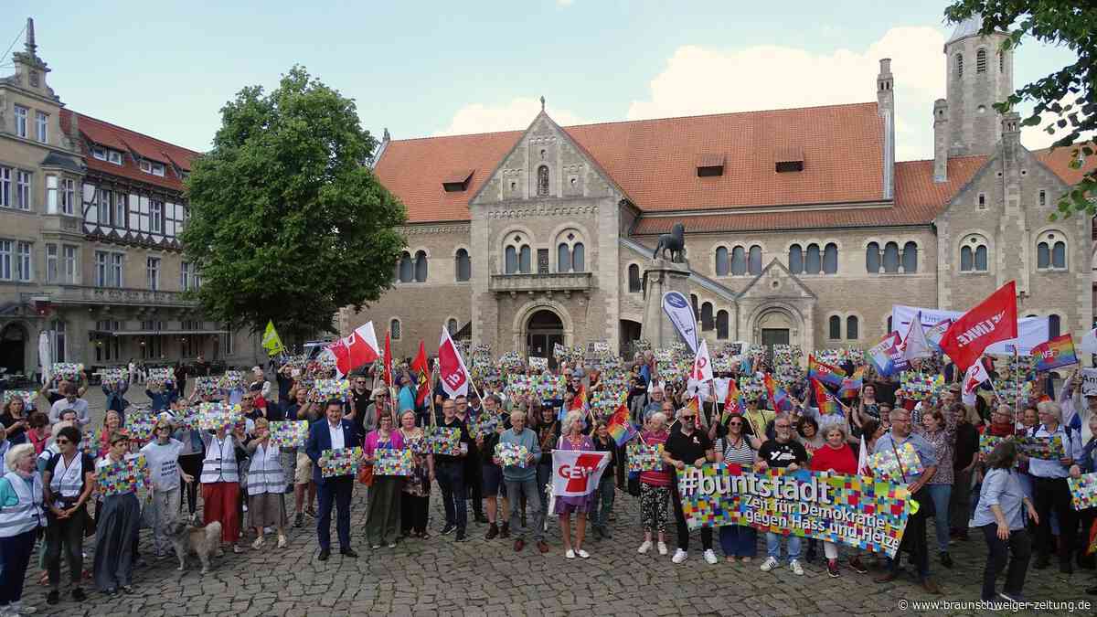 Eine Woche, 50 Termine: Braunschweig zeigt vor der Wahl klare Kante