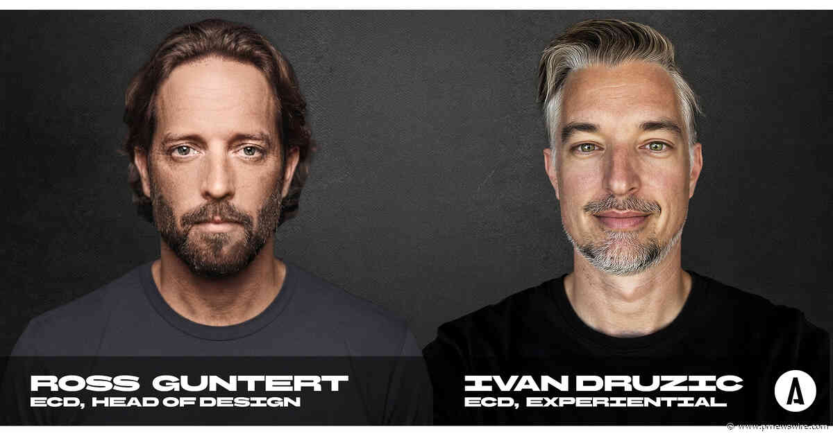 ASTOUND Group Names Ross Guntert and Ivan Druzic as Executive Creative Directors