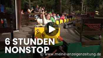 Weltrekord in Verden: Sechs Stunden Achterbahn - klappt die Ausdauerprüfung?