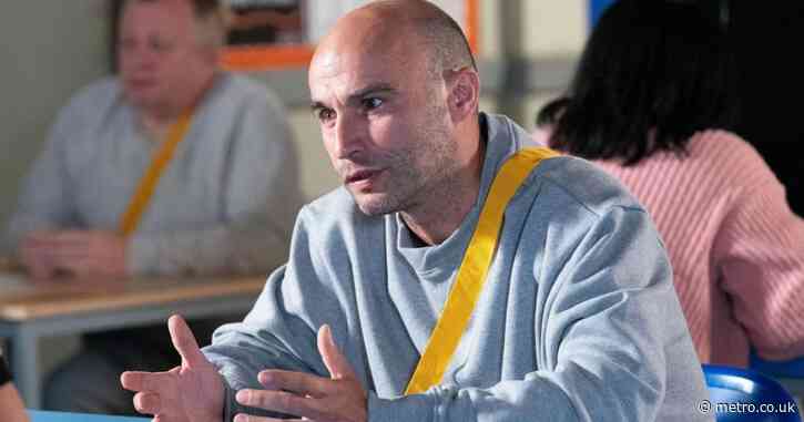 Why is Teddy Mitchell in prison in EastEnders and what did he do?
