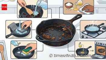 How to clean a burnt iron pan: 5 methods that actually work