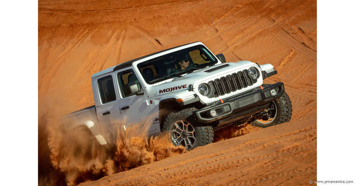 The Desert Calls: Jeep® Brand Returns to Rebelle Rally With Veteran Driver and Jeep Gladiator Mojave