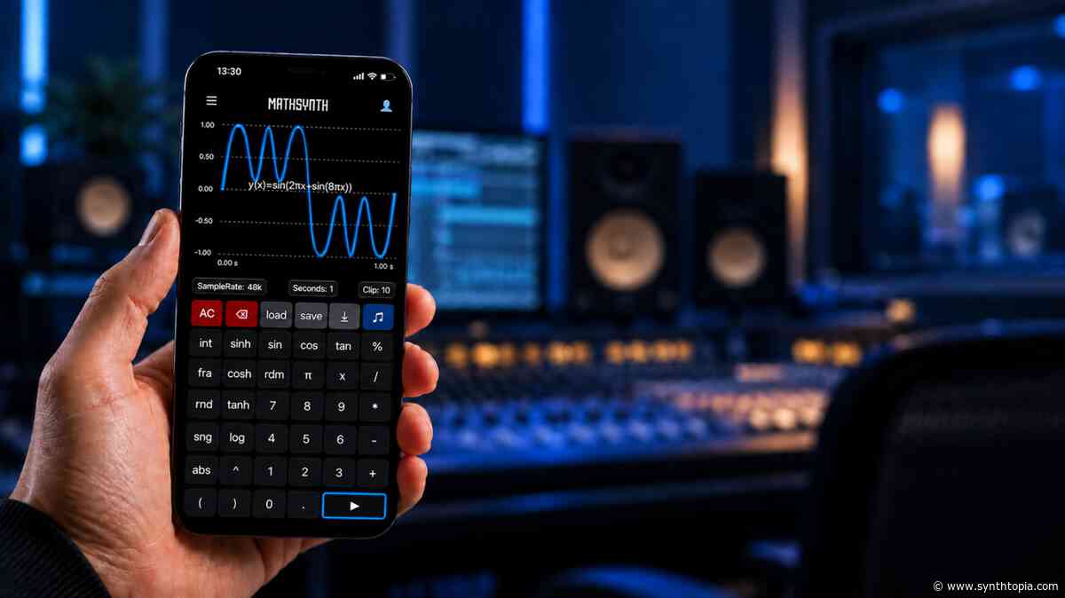 New MathSynth iOS App Combines Mathematics, Synthesis & Sound Design