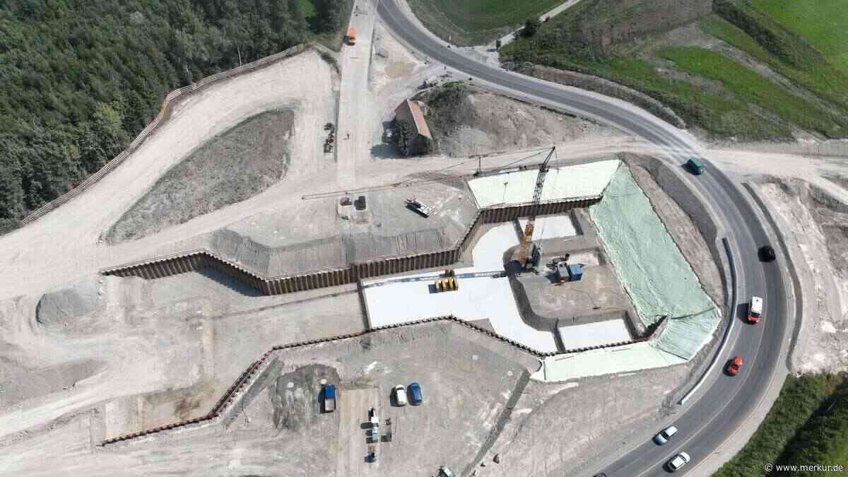 „Erhebliche Fortschritte“: Bauarbeiten an neuer Umgehungsstraße in Oberbayern laufen nach Plan
