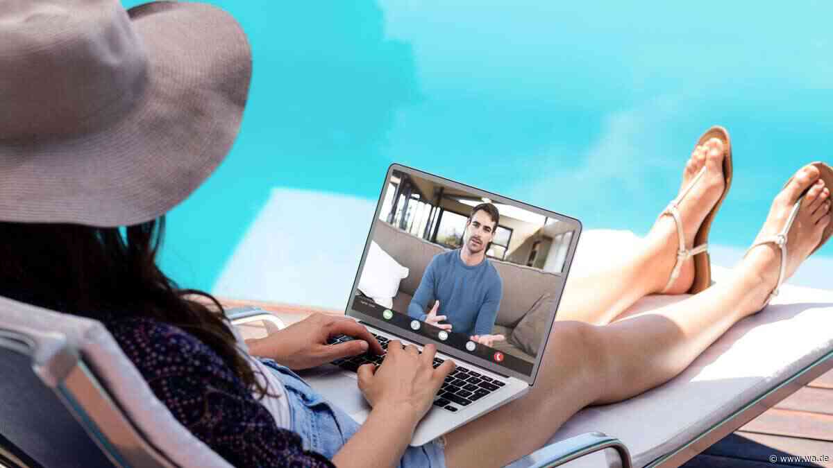 Urlaub, aber erreichbar: Warum zwei Drittel nicht abschalten