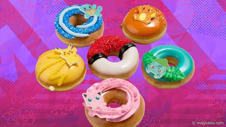 Krispy Kreme has dropped a Pokémon doughnut collection — how to catch Pikachu, Jigglypuff, and more