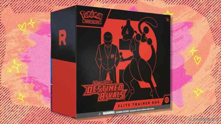 The Pokémon TCG Destined Rivals Elite Trainer Box is close to market price at Amazon — save nearly $20
