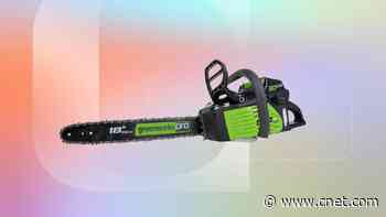 Snag This Greenworks Electric Chainsaw for 40% Off and Tackle the Big Jobs With Ease