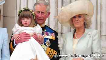 Kate Middleton's bridesmaid, 18, looks unrecognisable as she towers over grandmother Queen Camilla in rare sighting