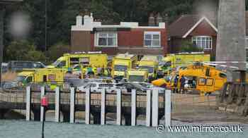 Shoreham emergency - live: Four people in difficulty in water in West Sussex town