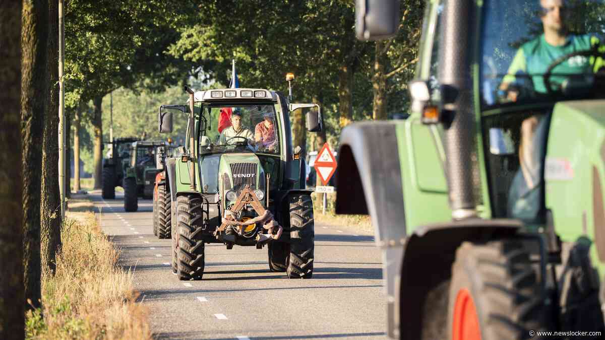 Boeren trekken woensdag in ’stikstofmars’ langs alle gemeentehuizen Drenthe