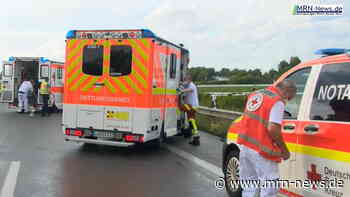 BAB6 bei Horrenberg – Verkehrsunfall zwischen Lkw und Pkw – Feuerwehr, Rettungsdienst und Polizei im Einsatz