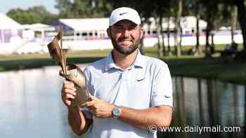 Scottie Scheffler on brink of surpassing Tiger Woods' $121m PGA Tour money record… despite playing 200 fewer events